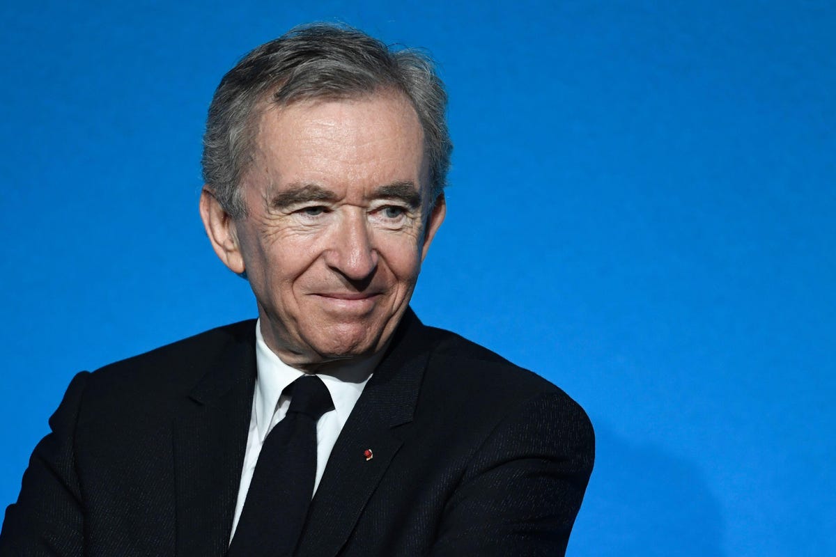 The Arnault family's net worth is estimated to be $238.5 billion as of  March 2023.